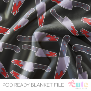 Black Stabby POD Blanket File