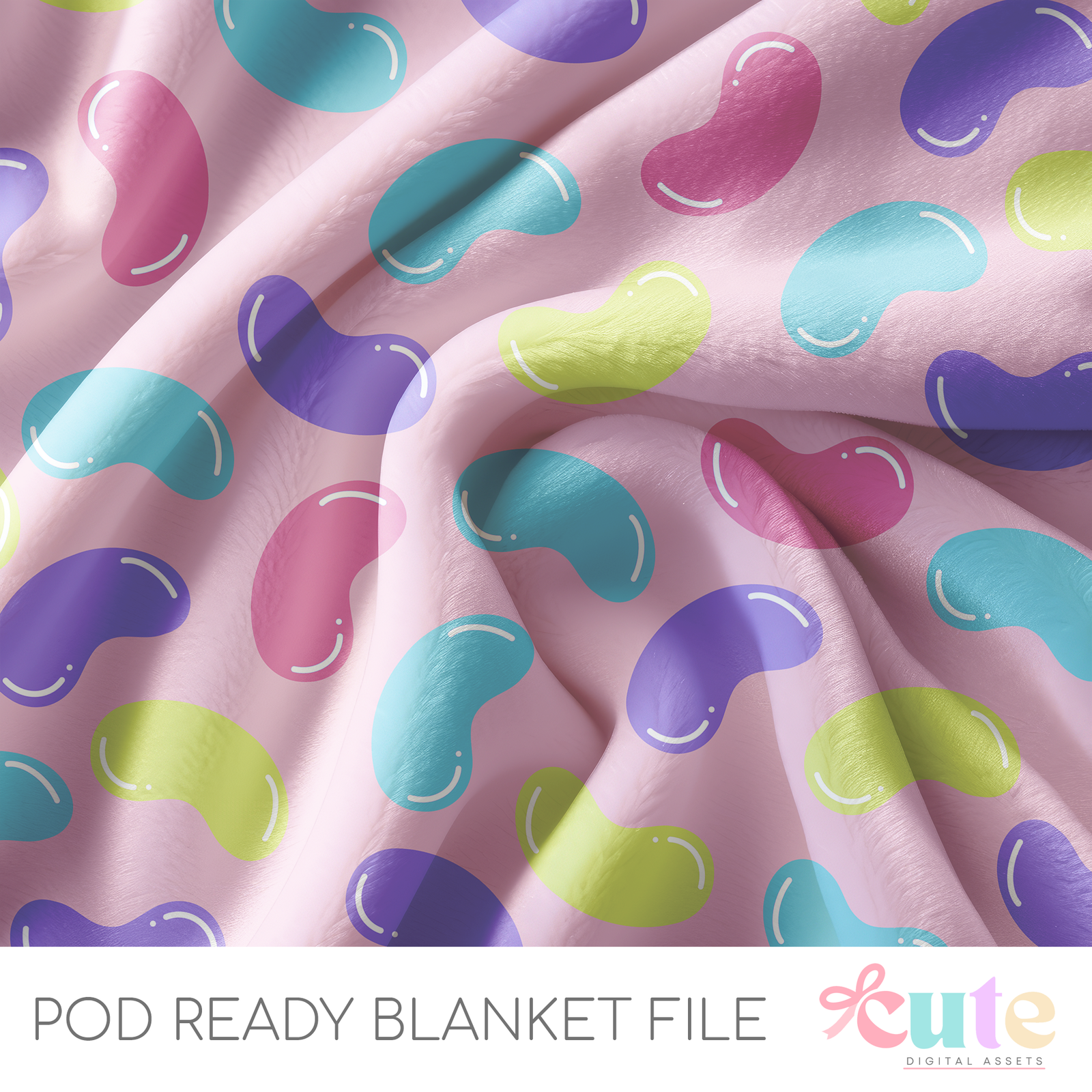 Pink Jellybeans POD Blanket File