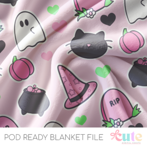 Pink Spooks POD Blanket File