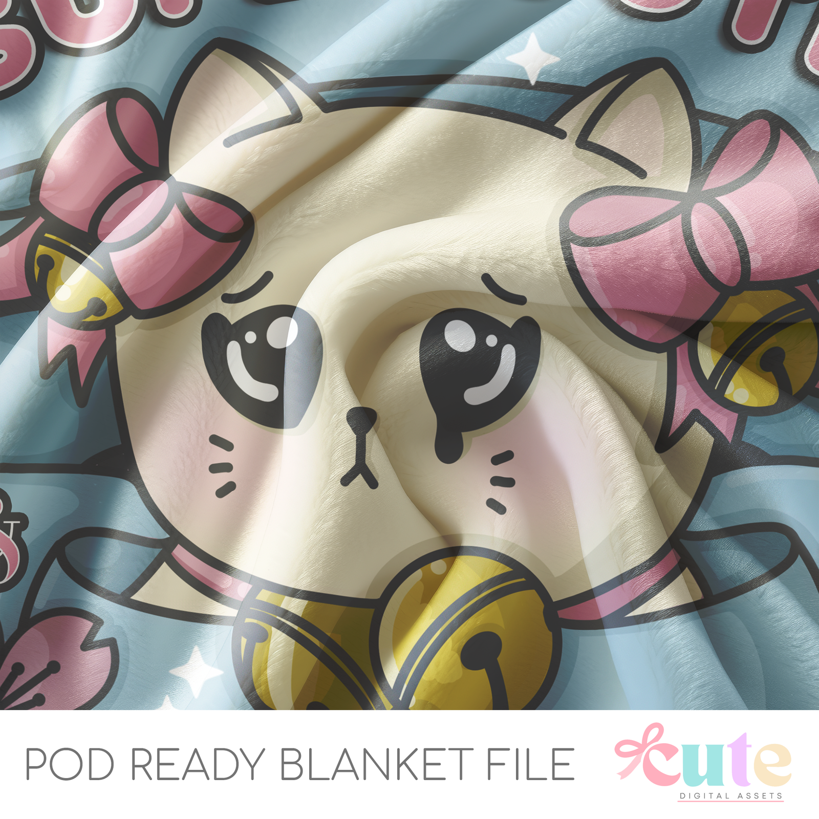 Super Cute and Super Sad POD Blanket File